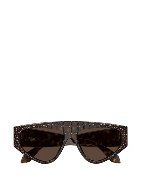 azzedine alaïa pilot-frame sunglasses