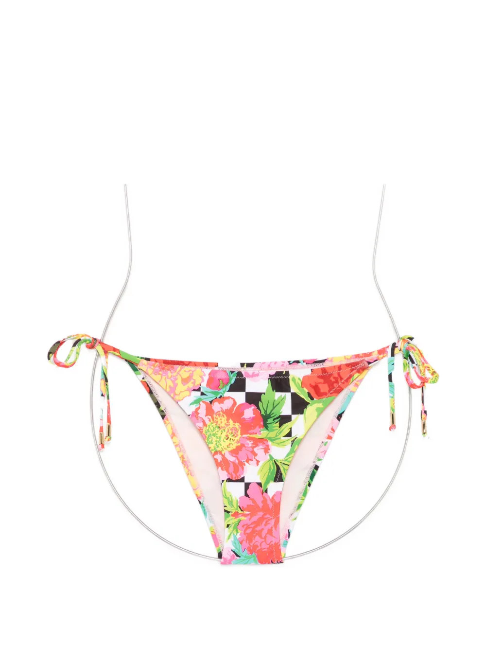 Moschino floral-print bikini bottoms - Bianco