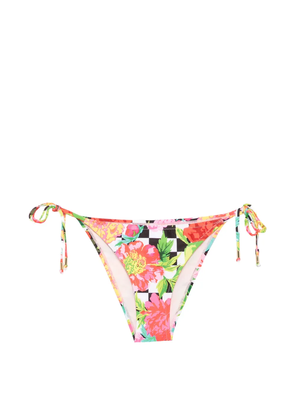 Moschino floral-print bikini bottoms - Bianco