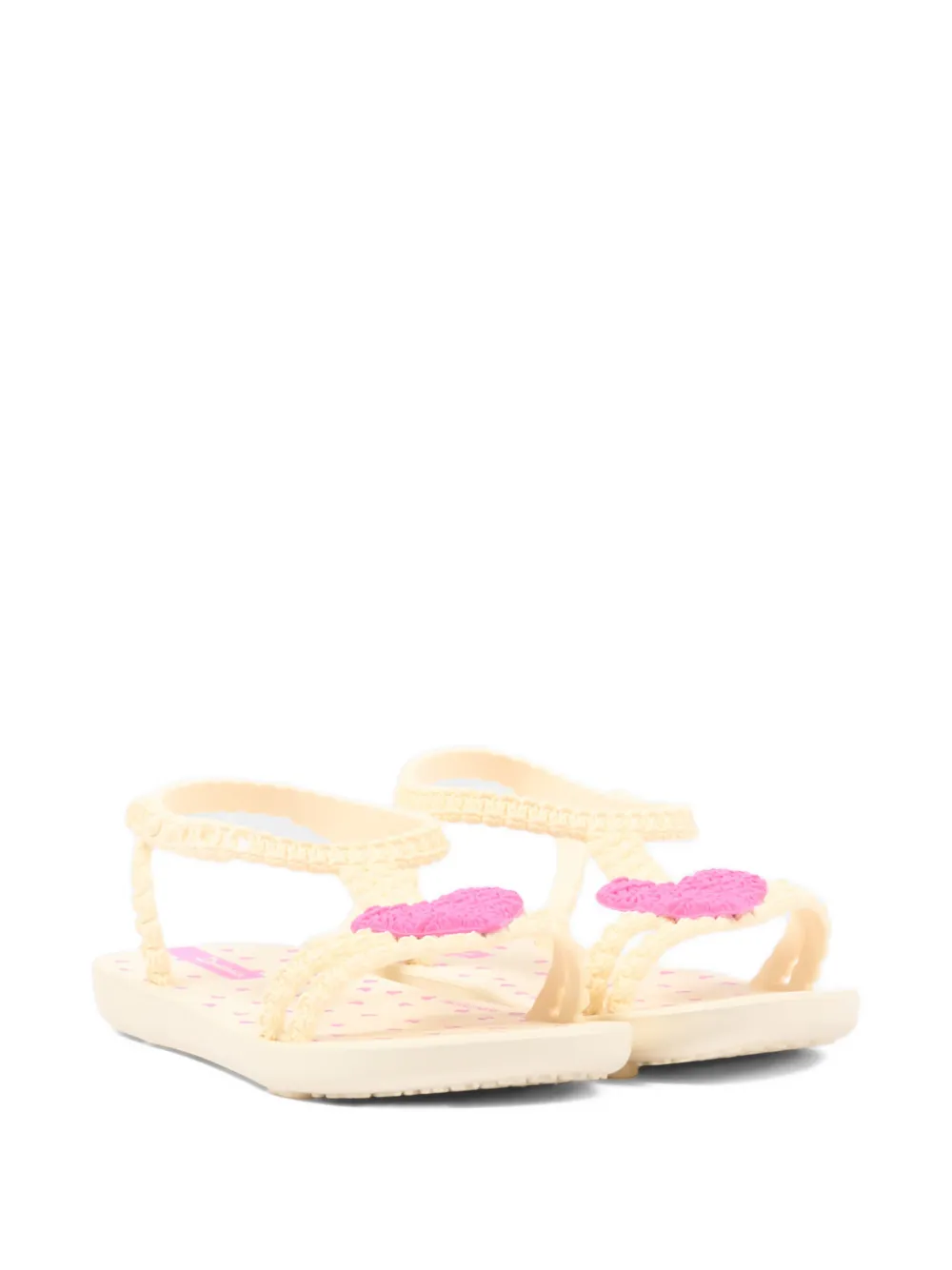 Ipanema Sandalen met hartapplicatie Beige