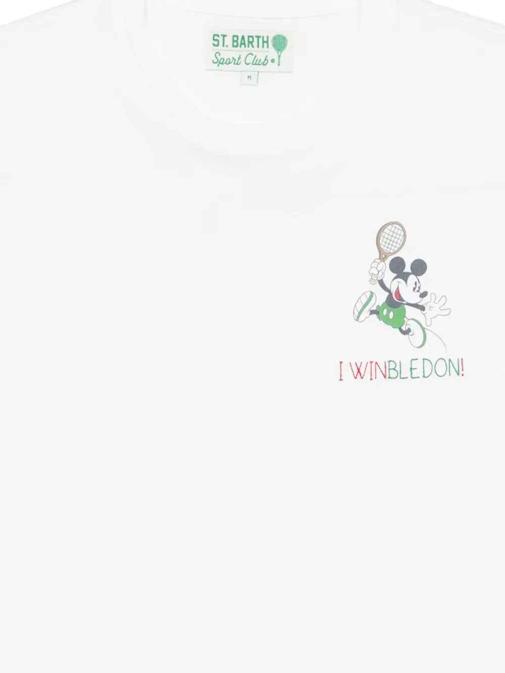 MC2 Saint Barth x Disney T-shirt met print Wit