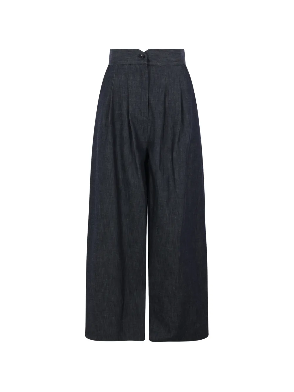 Dusan pleated wide-leg jeans - Blu