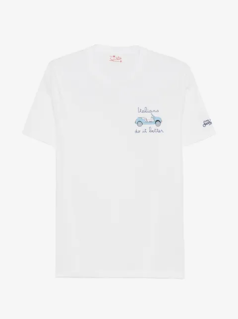 MC2 Saint Barth x Fiat 500 t-shirt à imprimé graphique
