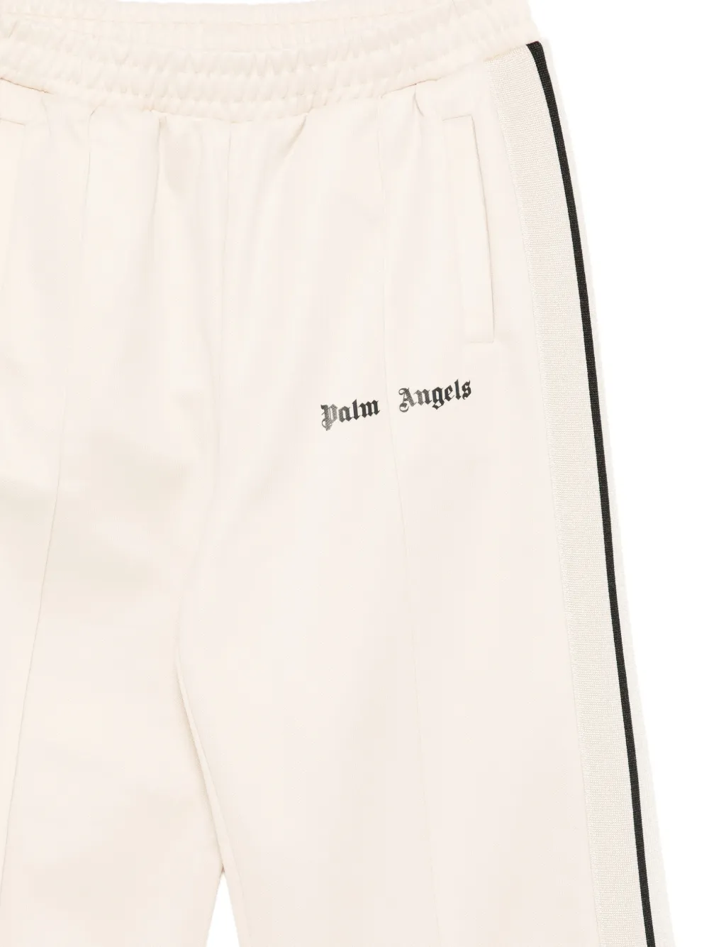 Palm Angels Kids Trainingsbroek met logoprint Beige