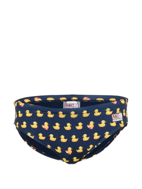 MC2 Saint Barth Kids duck-print swim briefs