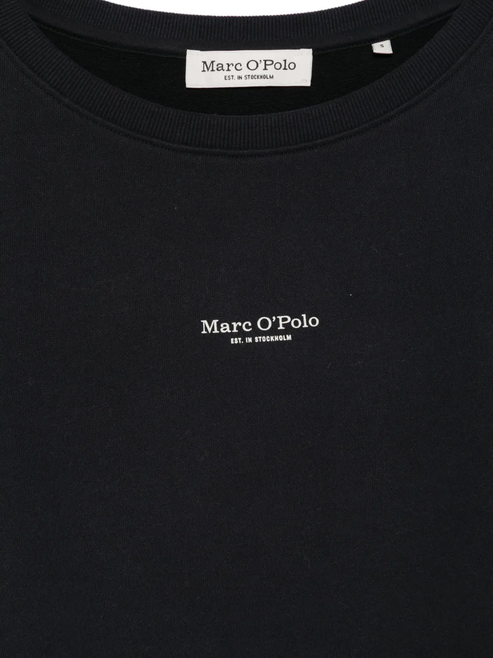 Marc O'Polo Sweater met logoprint Blauw
