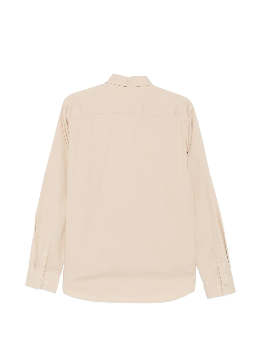 Marc O'Polo Button-down oervhemd met borstzak Beige