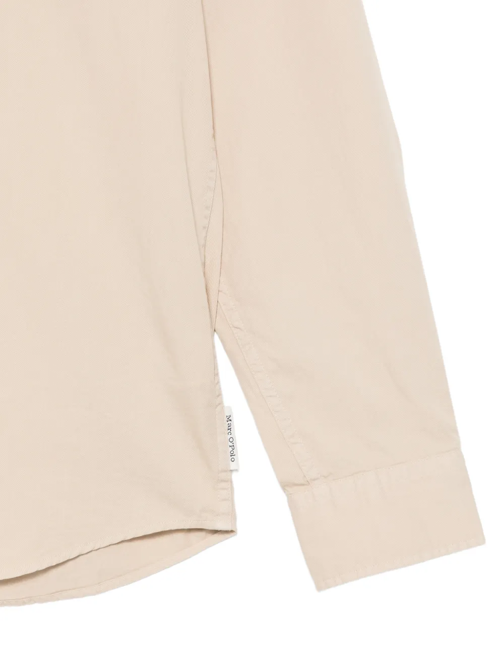 Marc O'Polo Button-down oervhemd met borstzak Beige