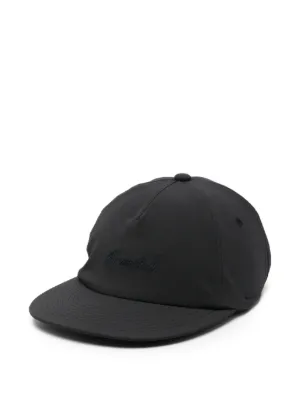 Kaptain Sunshine x Barbour Caped Cap | Black | FARFETCH NO