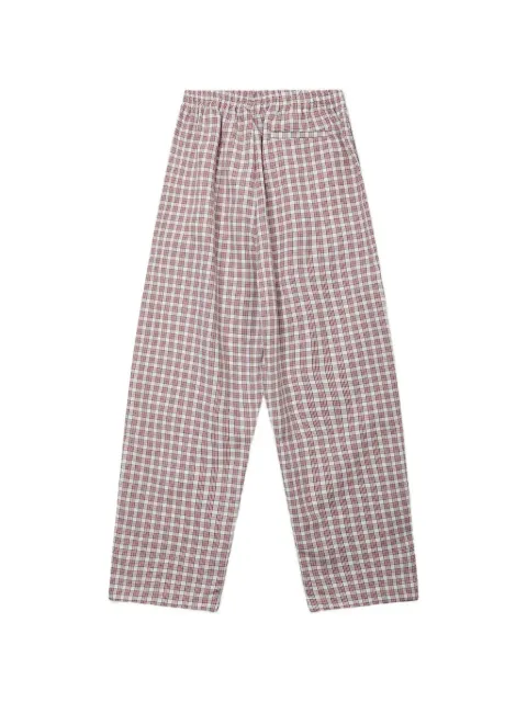 Willy Chavarria plaid trousers