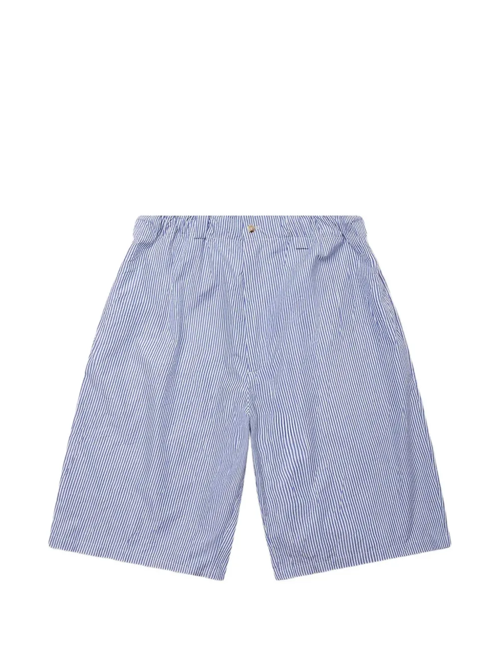 Willy Chavarria striped shorts - Blu