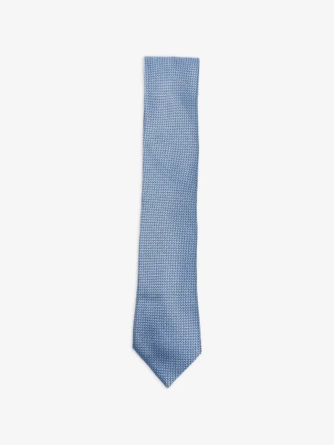 Zegna corbata con motivo