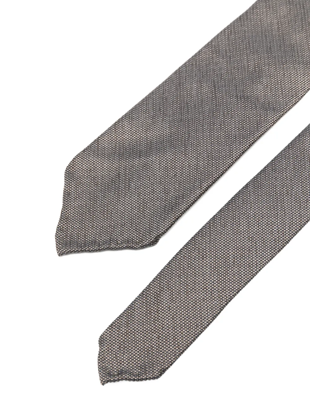 Dell'oglio Martin stropdas met patroon Bruin