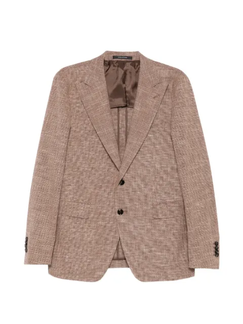 Tagliatore peak-lapel blazer