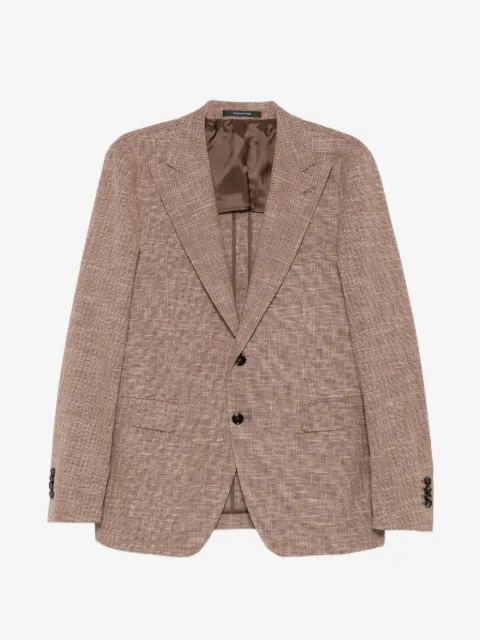 Tagliatore peak-lapel blazer