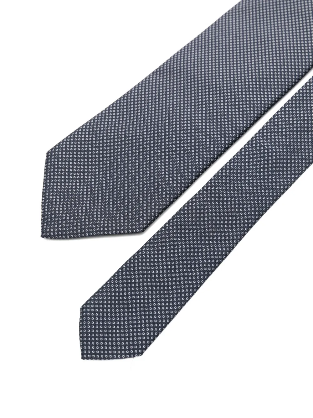 Dell'oglio Martin stropdas met patroon Blauw