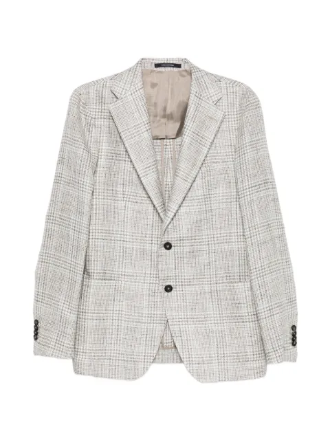 Tagliatore check-pattern blazer