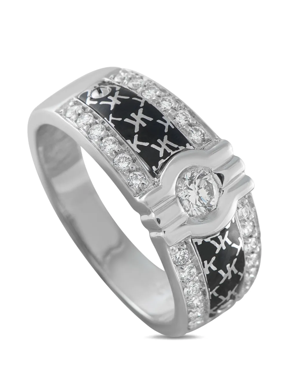 Korloff 18K white gold diamond ring - Silber