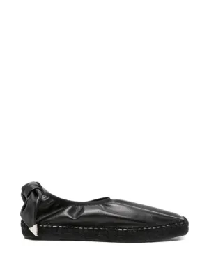 Ferragamo ヴァラリボン エスパドリーユ | ブラック | FARFETCH JP