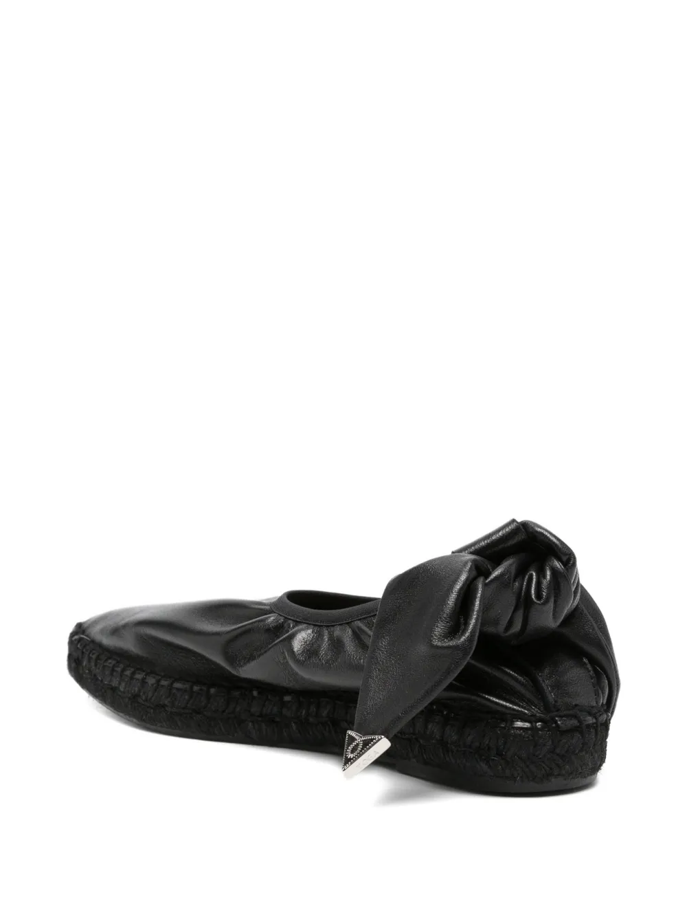 Toga Pulla bow-detail espadrilles Zwart