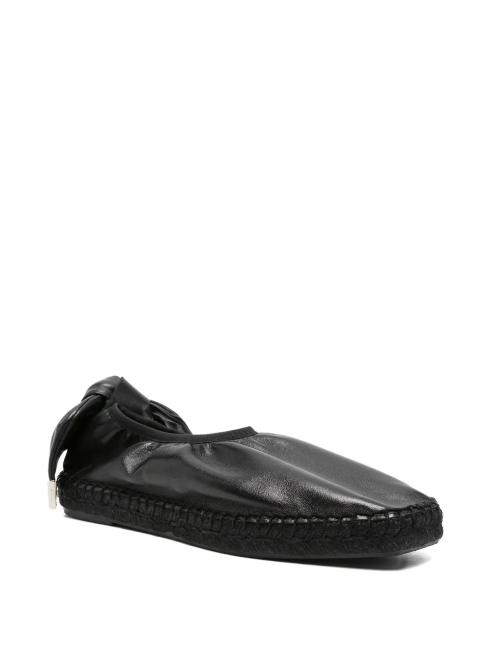 Toga Pulla bow-detail espadrilles Zwart