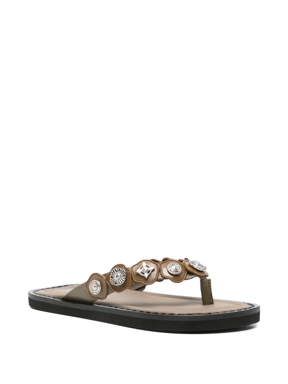 Toga Pulla Leren sandalen Groen