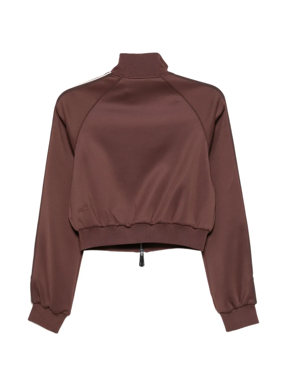 Ksubi Cropped sweater met ritssluiting Bruin