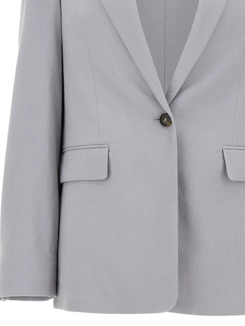 Vince Katoenen blazer met klepzak Grijs