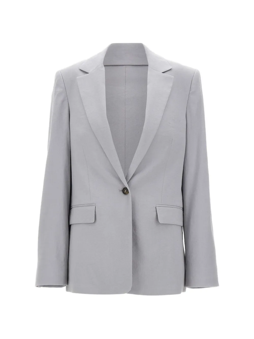 Vince flap-pocket button blazer - Grigio