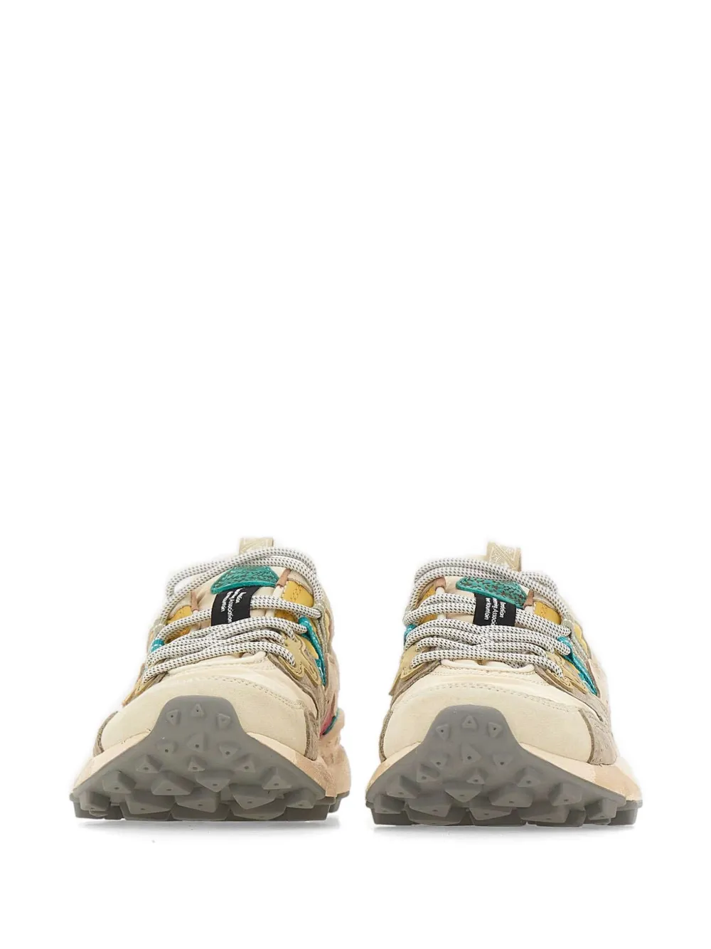 FLOWER MOUNTAIN Yamano 3 lace-up sneakers Beige