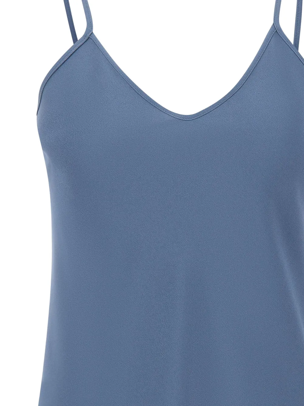 Max Mara Tanktop met V-hals Blauw