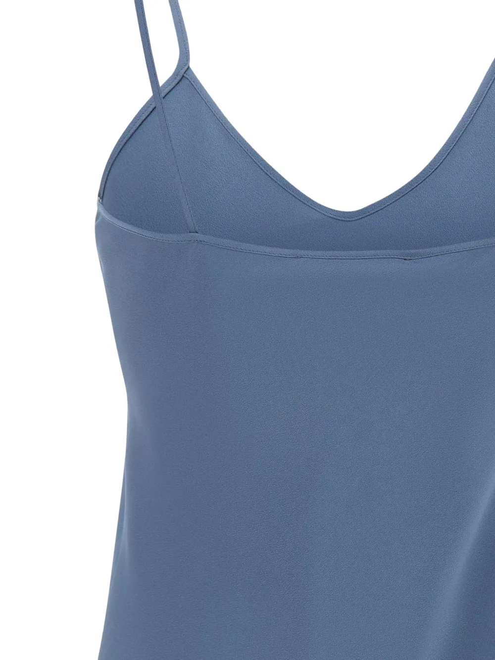 Max Mara Tanktop met V-hals Blauw