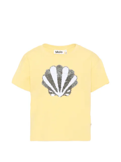 Molo sequin-embellished shell T-shirt