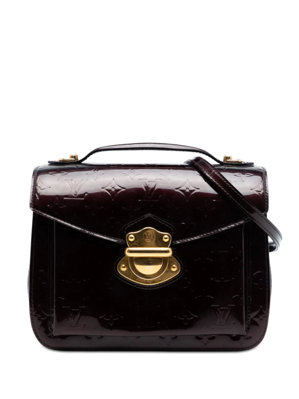 Louis Vuitton Pre-Owned 2011 Monogram Vernis Miranda satchel - Purple