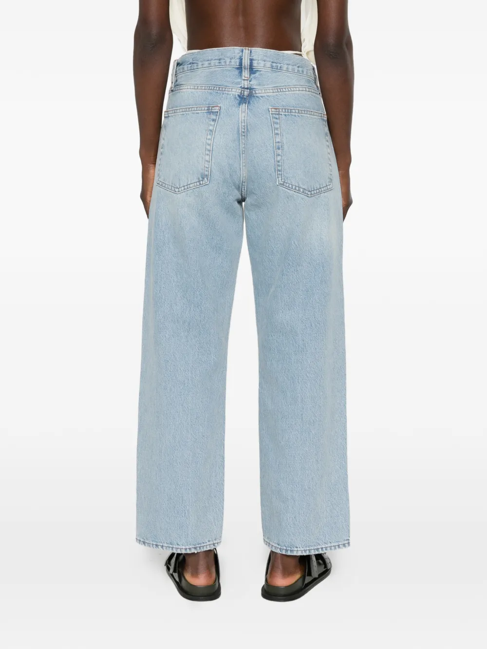 FRAME The Hang straight jeans Blauw
