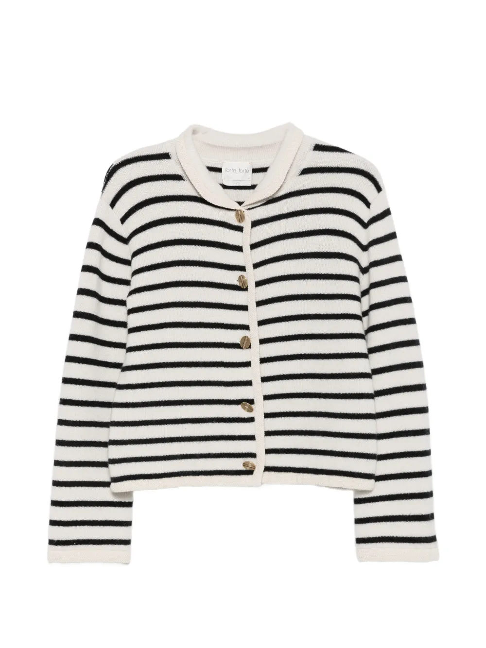 Forte Forte Cardigan a righe - Toni neutri