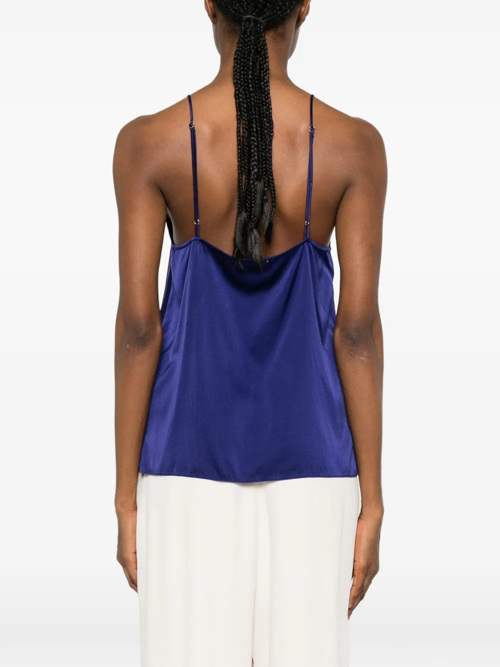 Forte Top met V-hals Blauw