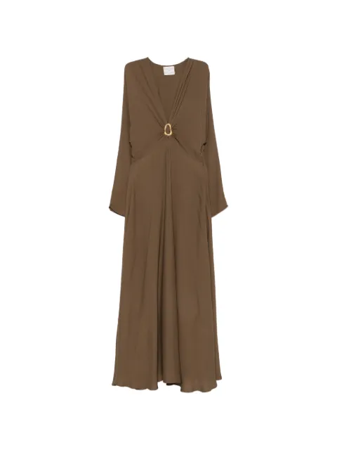 Forte Forte vestido largo con cuello en V