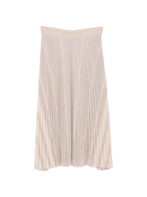 Forte Forte Il Plissé pleated midi skirt