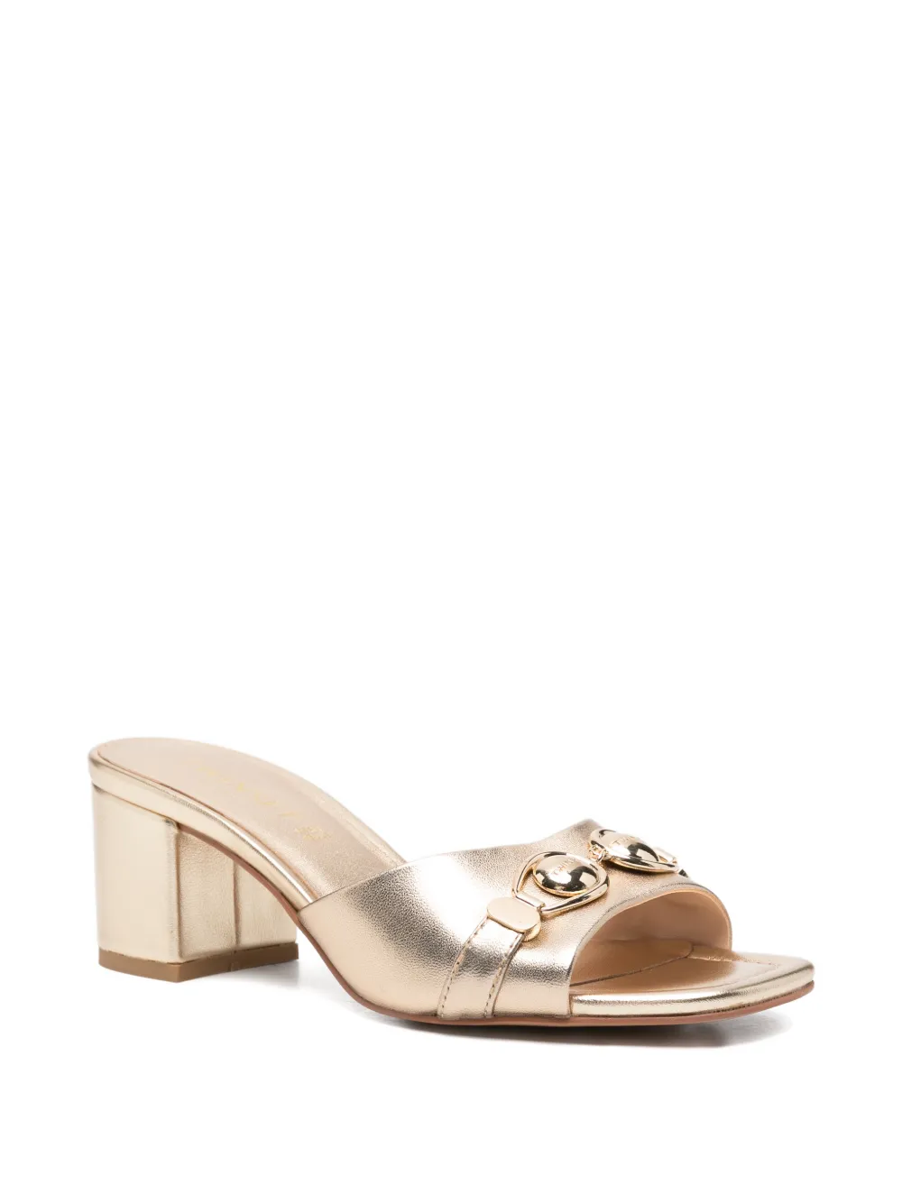 TWINSET block heel sandals Goud