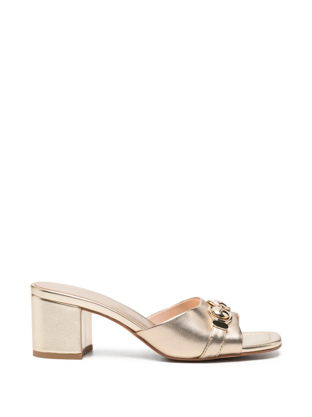 TWINSET block heel sandals Goud