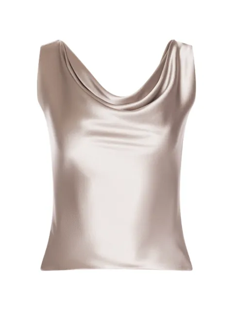 ALEXIA & ANTONIA cowl-neck blouse