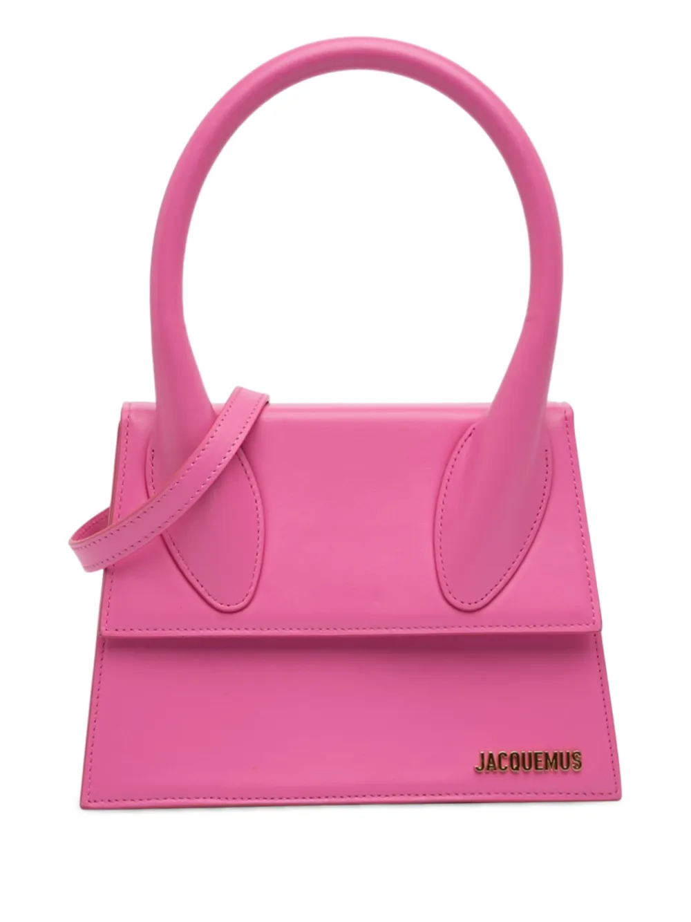 Jacquemus Pre-Owned 2019-2025 Smooth Calfskin Le Grand Chiquito satchel - Rosa