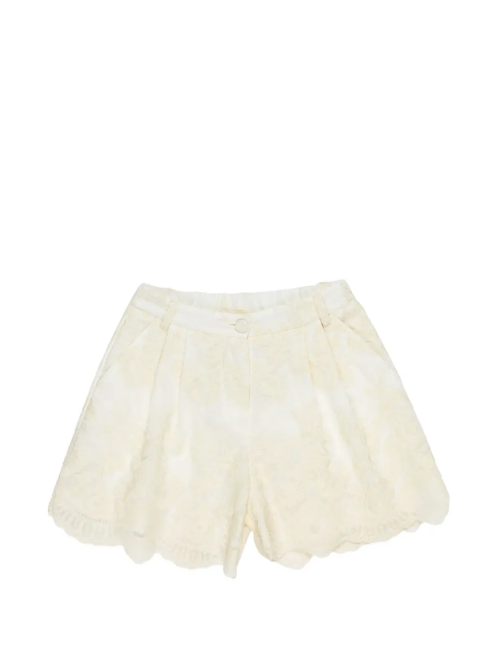 Miss Grant Kids' Lulù Shorts In Neutral