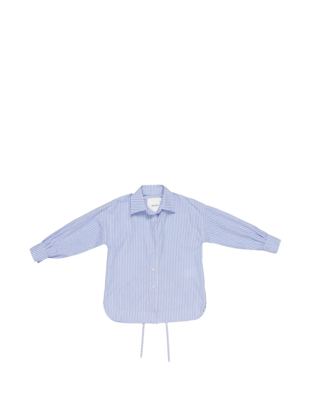 Miss Grant Kids striped shirt - Blu
