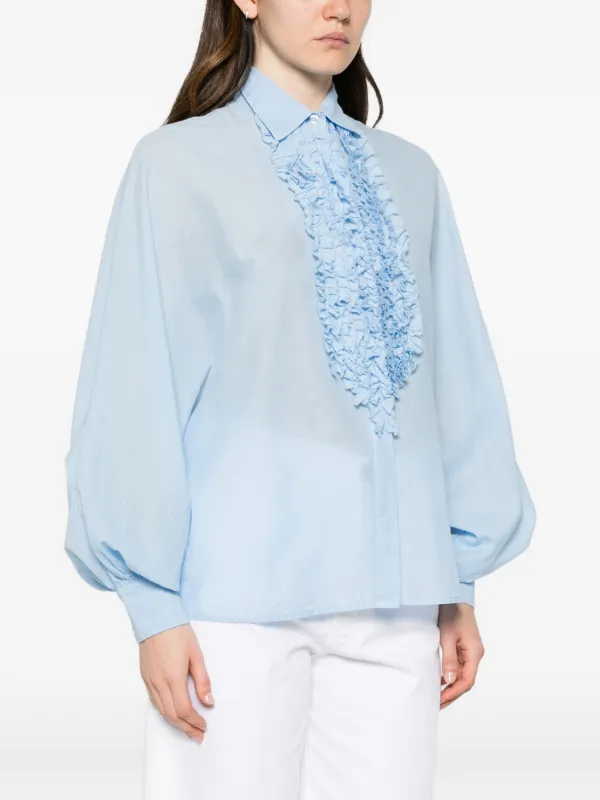 SoSUEソスー SHIRT ANTONIA SoSUE Antonia Shirt | Blue | FARFETCH