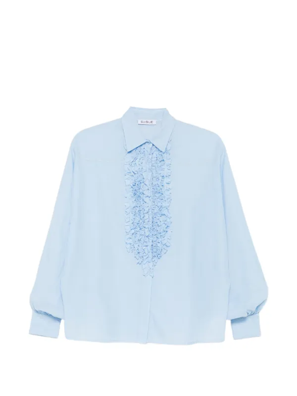SoSUE Antonia Shirt | Blue | FARFETCH