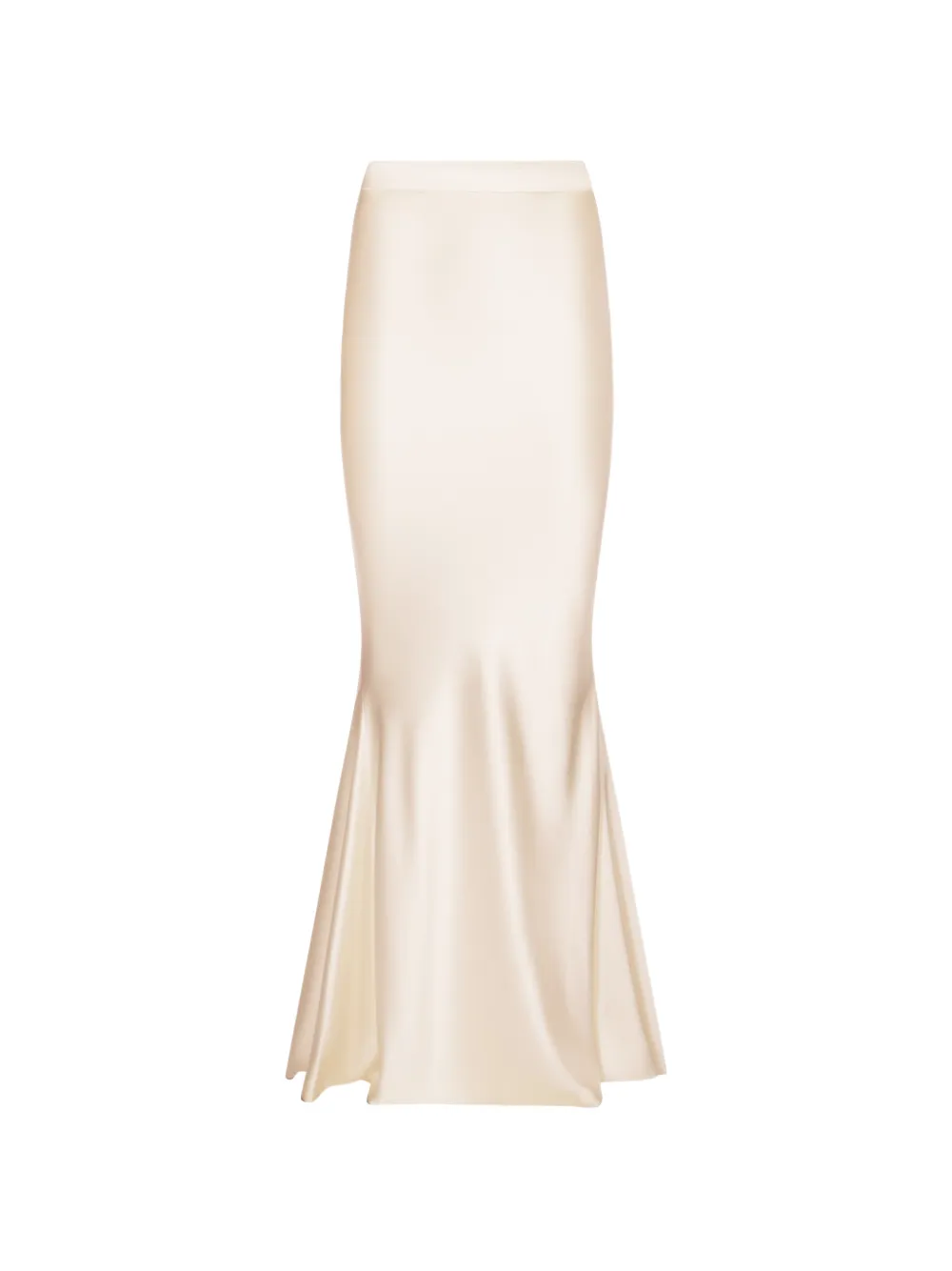 ALEXIA & ANTONIA bias-cut flared-hem maxi skirt - Toni neutri