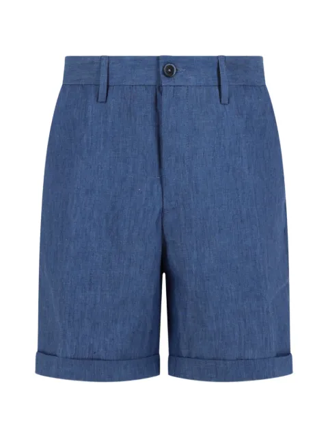 120% Lino linen turn-up shorts