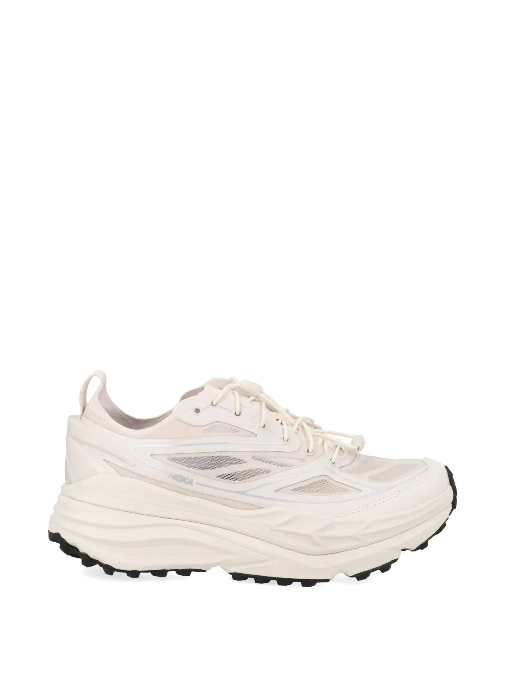 HOKA Stinson One7 toggle-fastening sneakers - Weiß